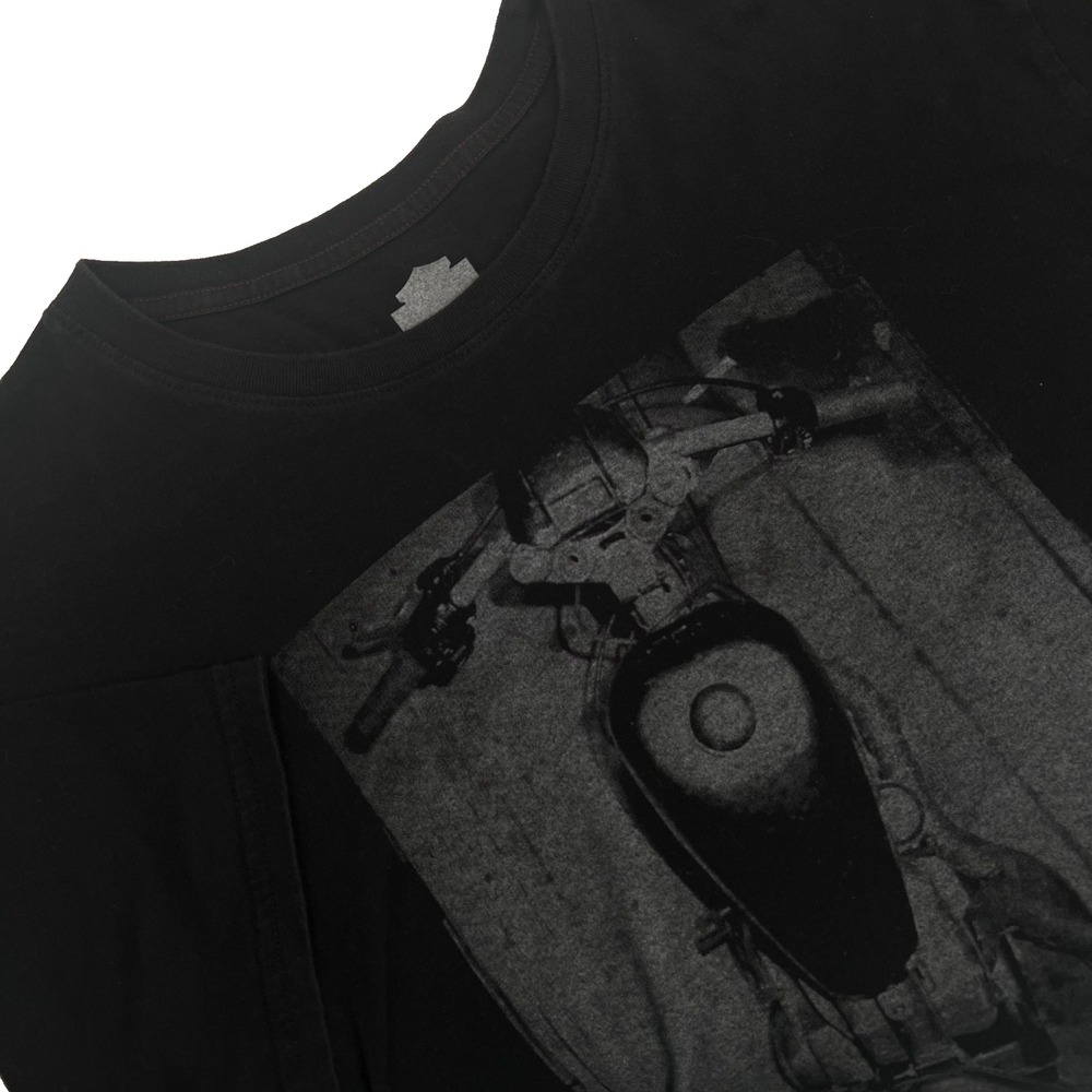 HARLEY DAVIDSON Adult Sz 2XL Black Motorcycle Graphic Short-Sleeve T-Shirt 2015